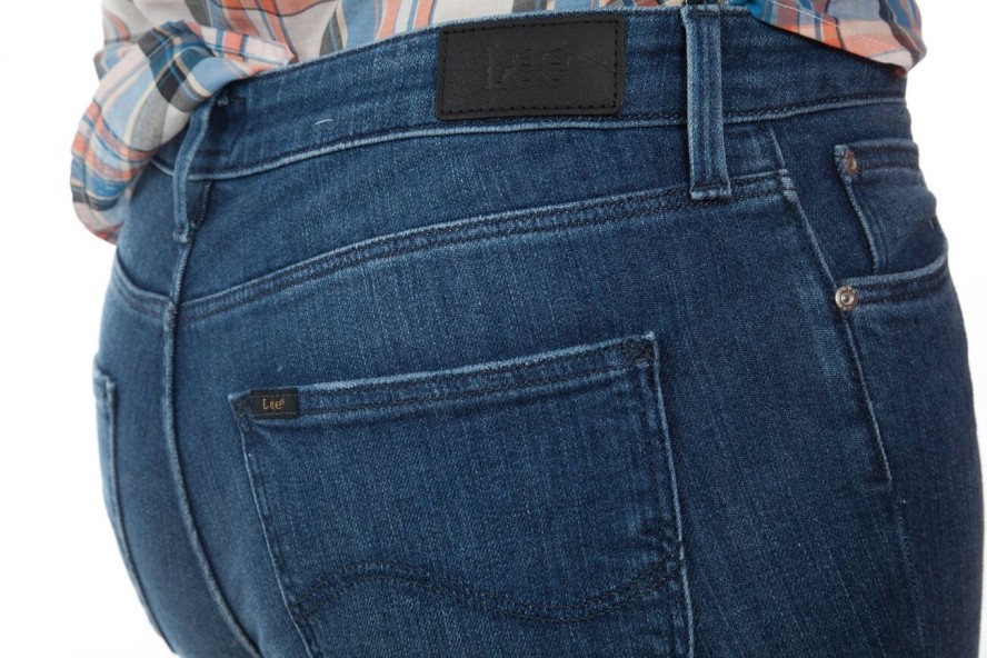 SPODNIE DAMSKIE LEE ELLY SLIM FRESH WORN L305IQXN 112106053