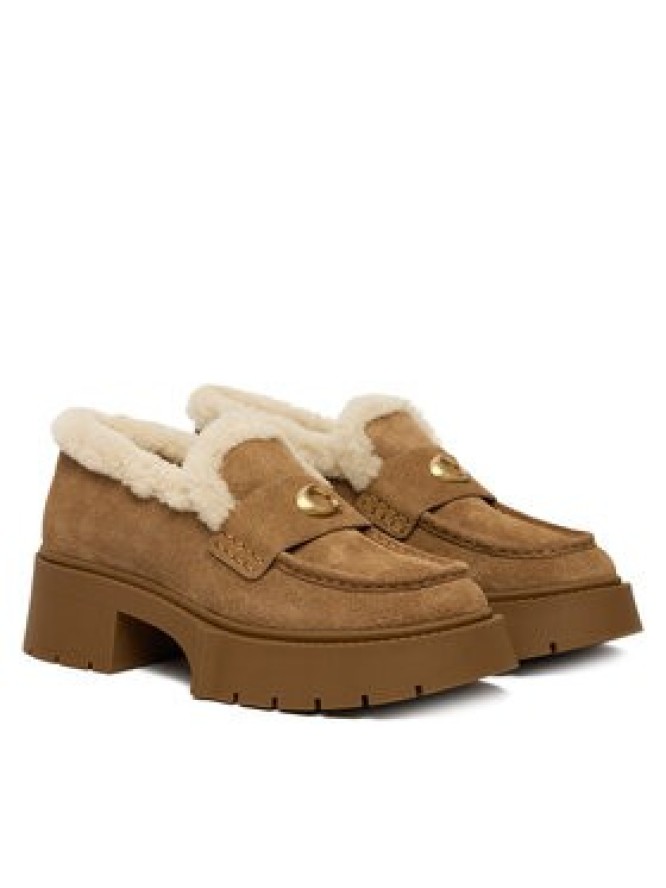 Coach Loafersy CCH84 Brązowy