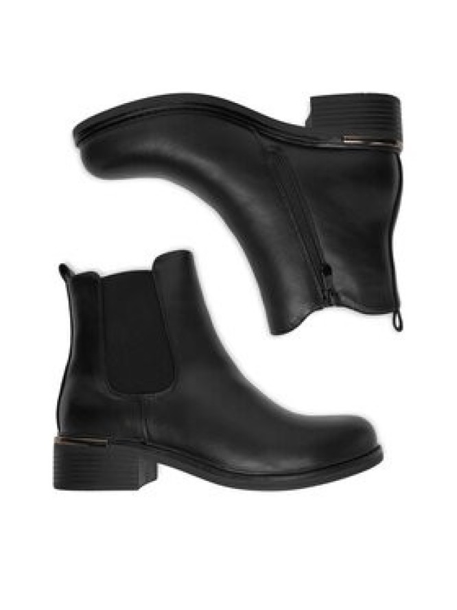 DeeZee Botki HX21055-1A Czarny