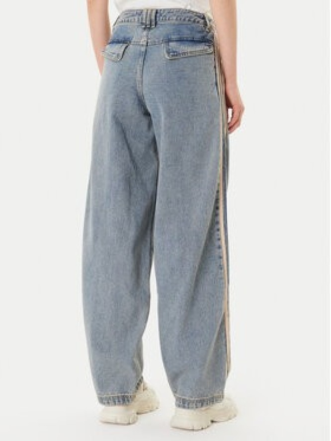 adidas Jeansy Premium Essentials JY2868 Niebieski Wide Leg