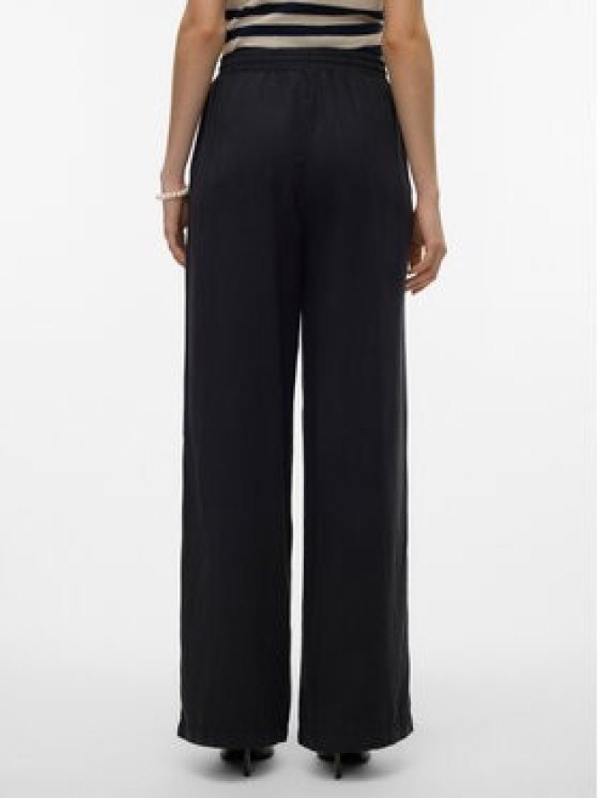 Vero Moda Spodnie materiałowe Bree 10304898 Czarny Loose Fit