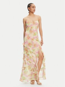 Bardot Sukienka wieczorowa 59419DB1 Kolorowy Regular Fit