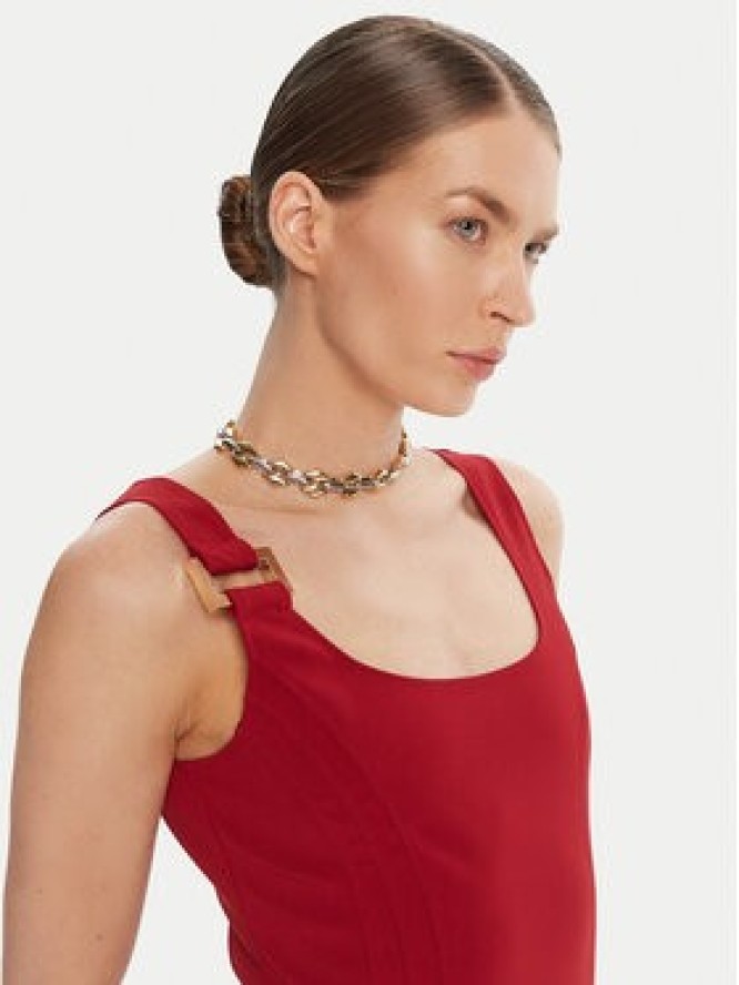 Patrizia Pepe Sukienka koktajlowa 8A1514 A6F5 Czerwony Regular Fit