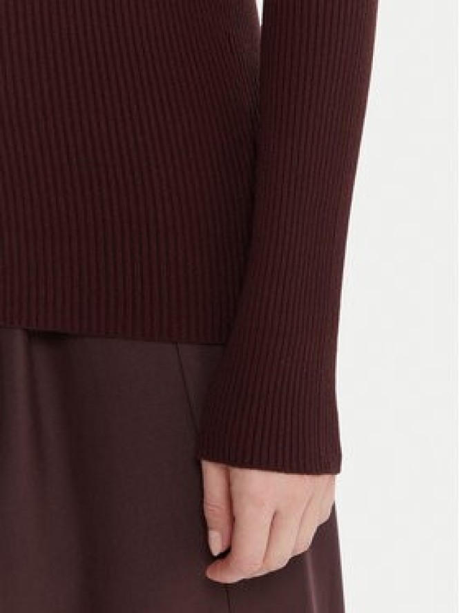 Kontatto Sweter 3M0809C Brązowy Slim Fit