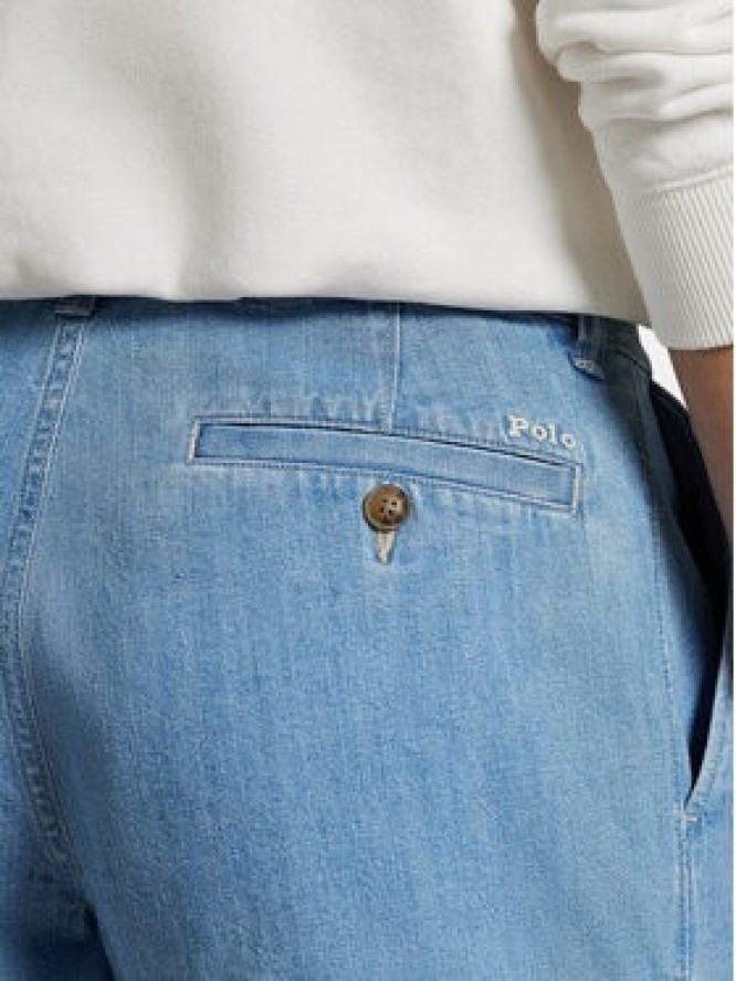 Polo Ralph Lauren Szorty jeansowe 211963799001 Niebieski Straight Fit