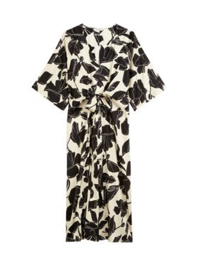 Marc O'Polo Sukienka koszulowa 503 0855 21059 Czarny Regular Fit