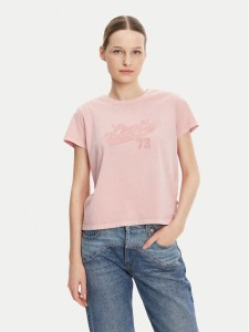 Levi's® T-Shirt Graphic A8804-0039 Różowy Boxy Fit