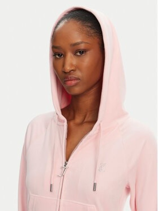 Juicy Couture Bluza Madison JCWA122001 Różowy Slim Fit