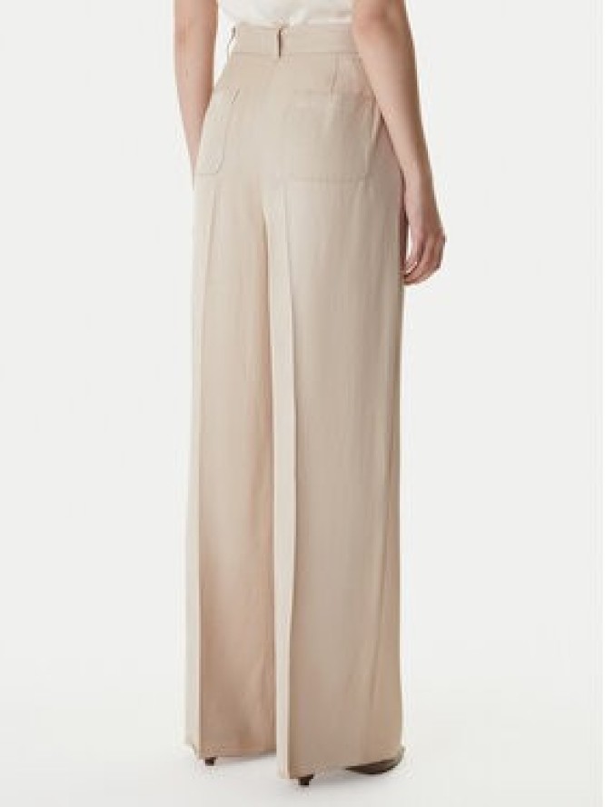 Marella Spodnie materiałowe Adito 2615131221 Beżowy Straight Fit