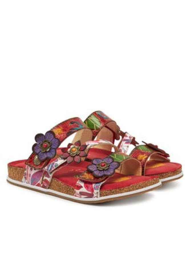 Laura Vita Klapki Brcyano 16 Czerwony