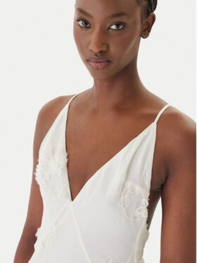 Bardot Sukienka wieczorowa Romaya 60334DB Écru Regular Fit