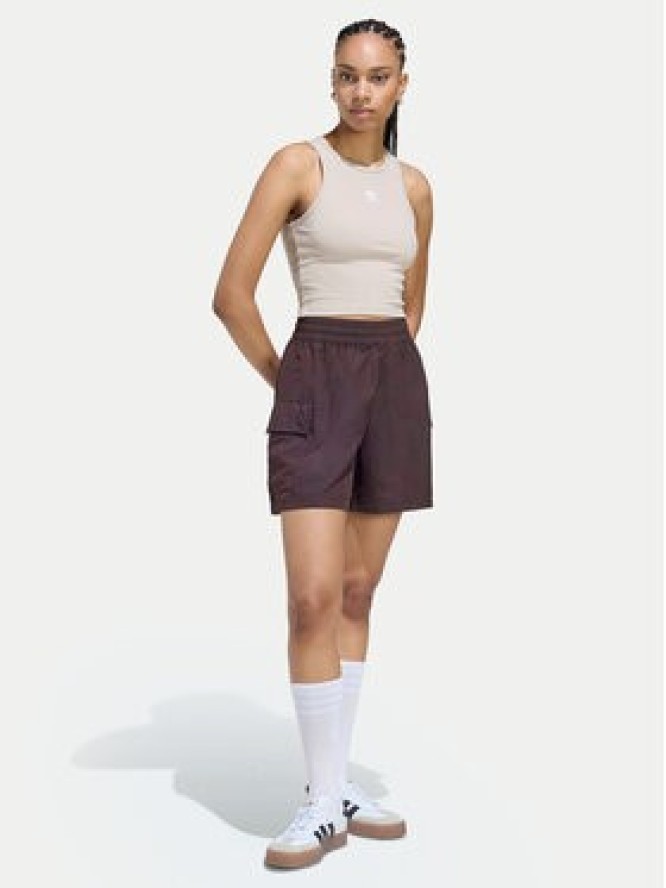 adidas Top Essentials KD3822 Beżowy Slim Fit