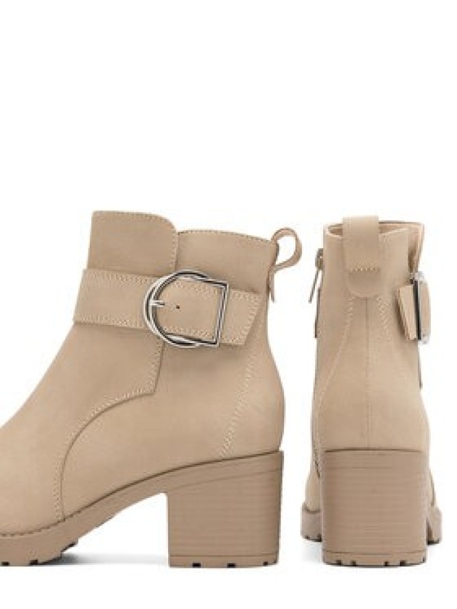 Clara Barson Botki WS2902-06 Beżowy