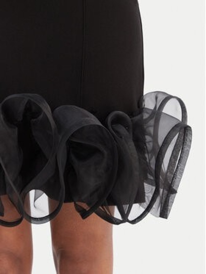 Rinascimento Sukienka koktajlowa CFC0126628003 Czarny Slim Fit