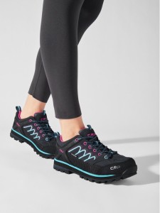 CMP Trekkingi Moon Low Wmn Trekking Shoe Wp 31Q4786 Czarny