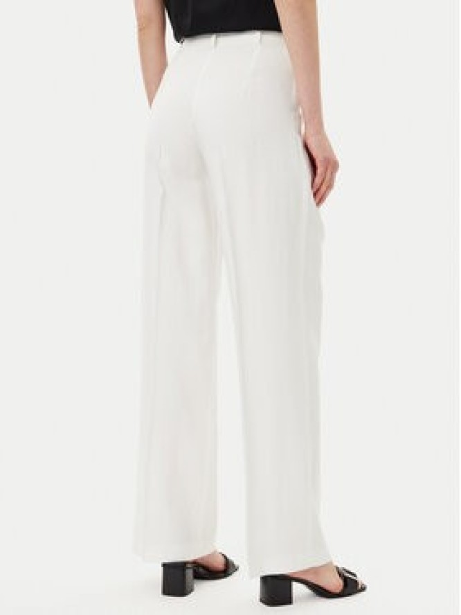 Silvian Heach Spodnie materiałowe Nieva GPP25374PA Biały Wide Leg