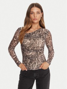 Guess Bluzka W5BP32 KCZC2 Beżowy Slim Fit