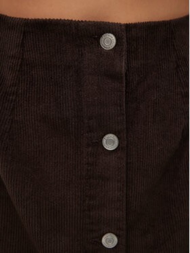 Vero Moda Spódnica mini Etta 10315342 Brązowy Regular Fit