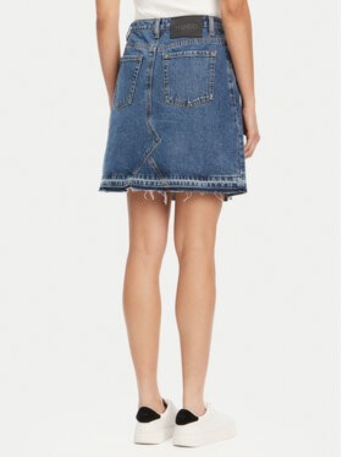 HUGO Spódnica jeansowa Getina_2 50539762 Niebieski Regular Fit