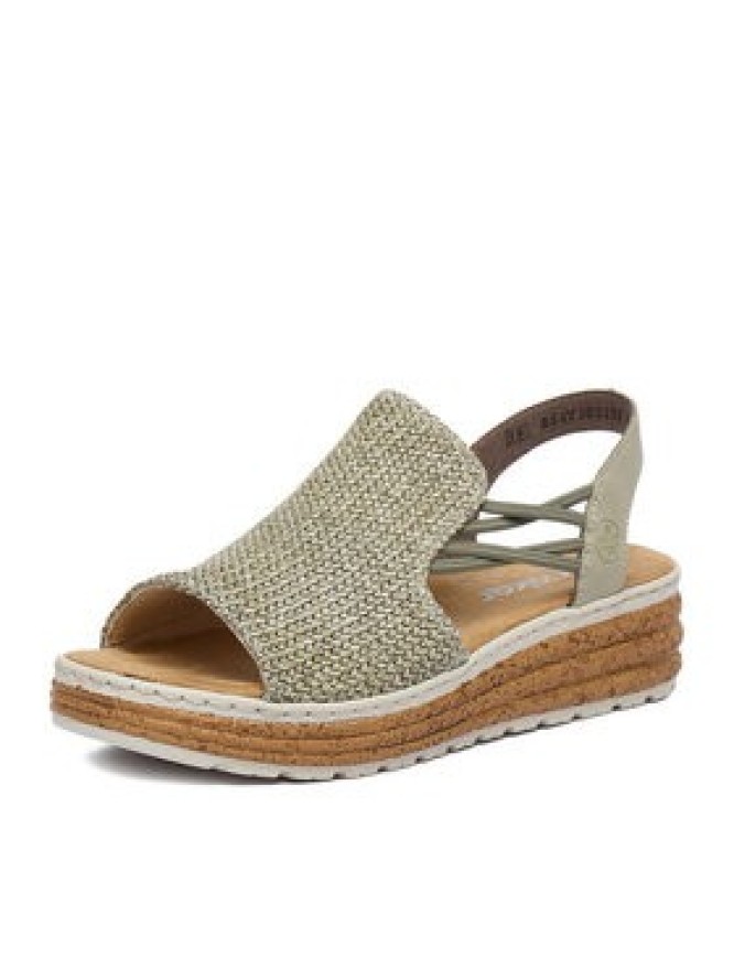 Rieker Sandały CEO-62741-52 Zielony