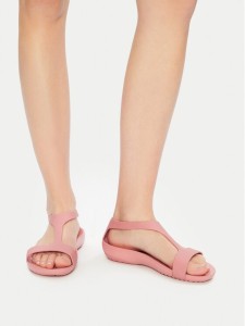 Crocs Sandały SERENA SANDAL 205469-682 Różowy