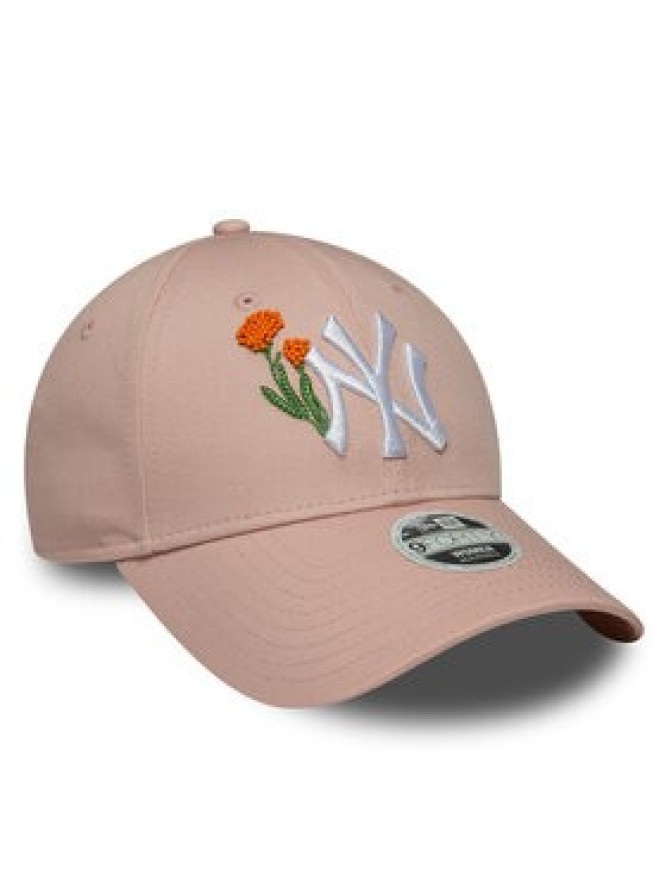 New Era Czapka z daszkiem New York Yankees Womens MLB 9FORTY 60667503 Różowy