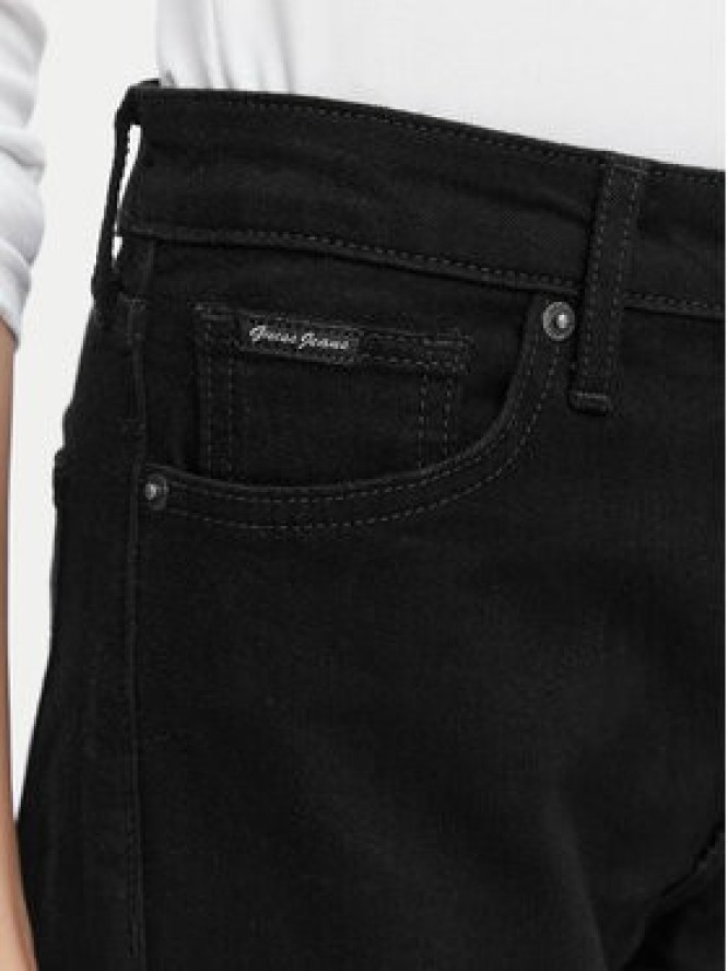 Guess Jeans Jeansy W5YA92 D6311 Czarny Skinny Fit