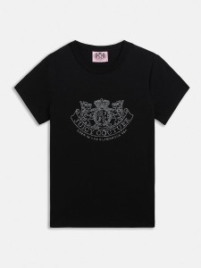 Juicy Couture Koszulka w kolorze czarnym rozmiar: S