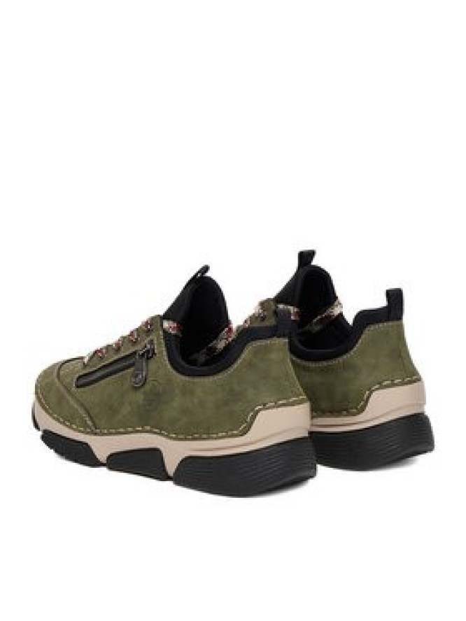 Rieker Sneakersy 45973-54 Zielony