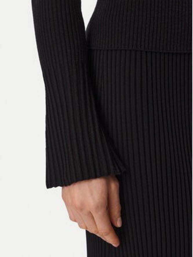 Karl Lagerfeld Jeans Sweter B4W18006 Czarny Slim Fit