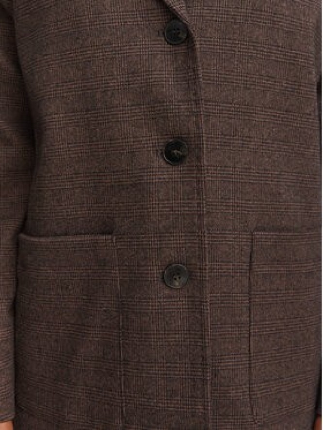 Marella Marynarka Quieto 2625916031 Brązowy ciemny Regular Fit