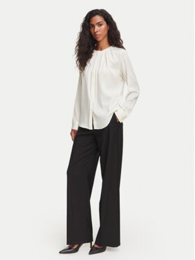 BOSS Bluzka Banorah 50571073 Kremowy Regular Fit