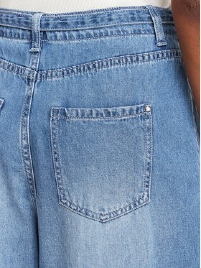 Morgan Jeansy 262-PELIAM Niebieski jasny Wide Leg