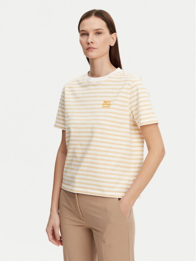 Marc O'Polo Denim T-Shirt 500 0005 953 Pomarańczowy Relaxed Fit