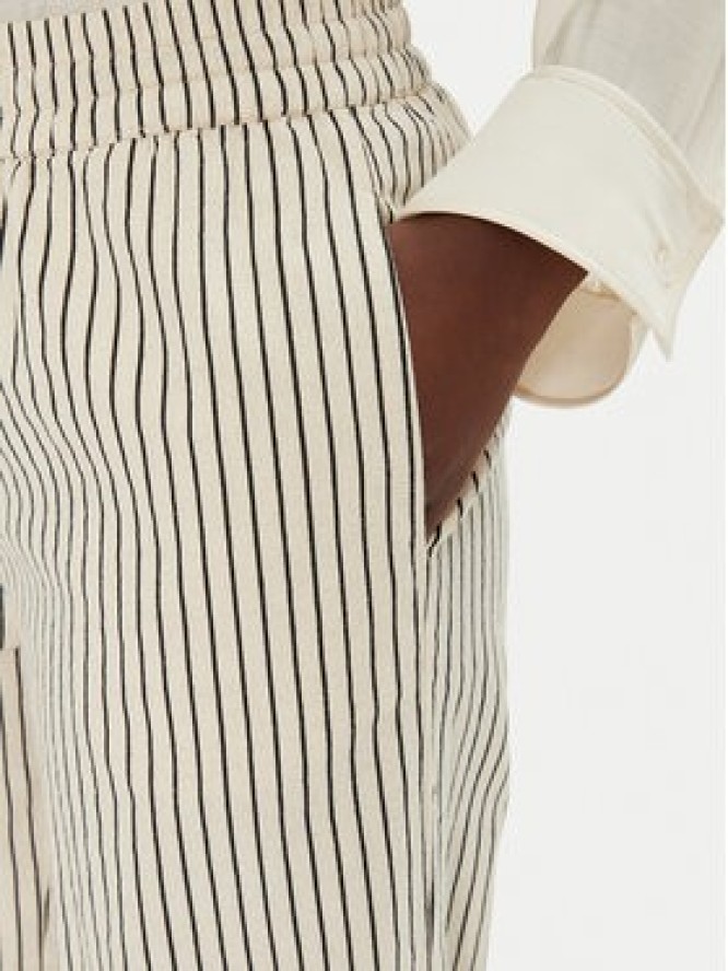 Fransa Spodnie materiałowe 20614576 Beżowy Relaxed Fit