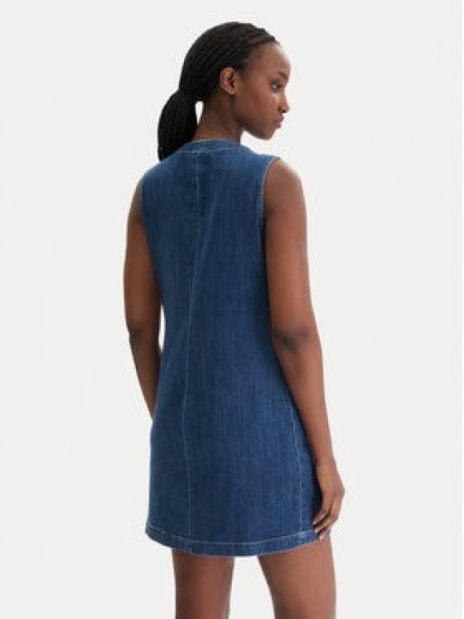 Liu Jo Sukienka codzienna UA6334 D0275 Niebieski Regular Fit