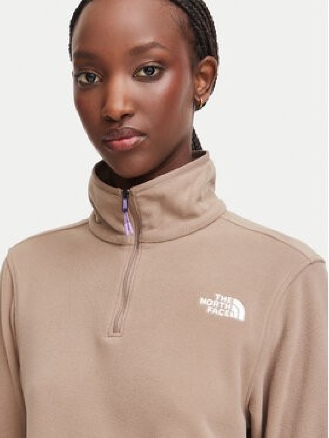 The North Face Polar Glacier NF0A8D2J Brązowy jasny Regular Fit
