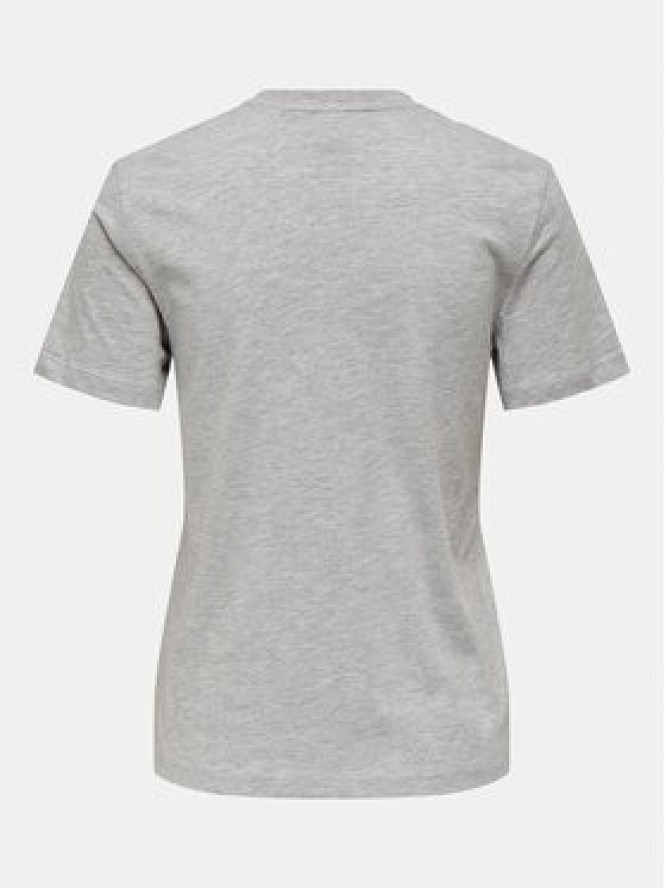 ONLY T-Shirt Kita 15331069 Szary Regular Fit