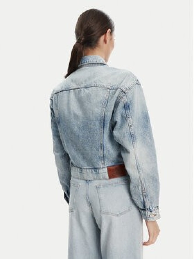 Calvin Klein Jeans Kurtka jeansowa 90s LV047C791G Niebieski Relaxed Fit