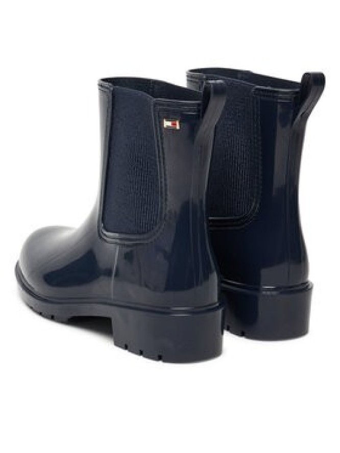 Tommy Hilfiger Kalosze Flag Hardware FW0FW08966 Granatowy