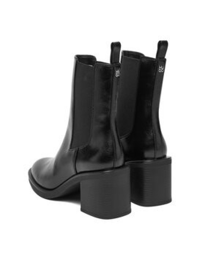 HUGO Botki Nalie 50552697 Czarny