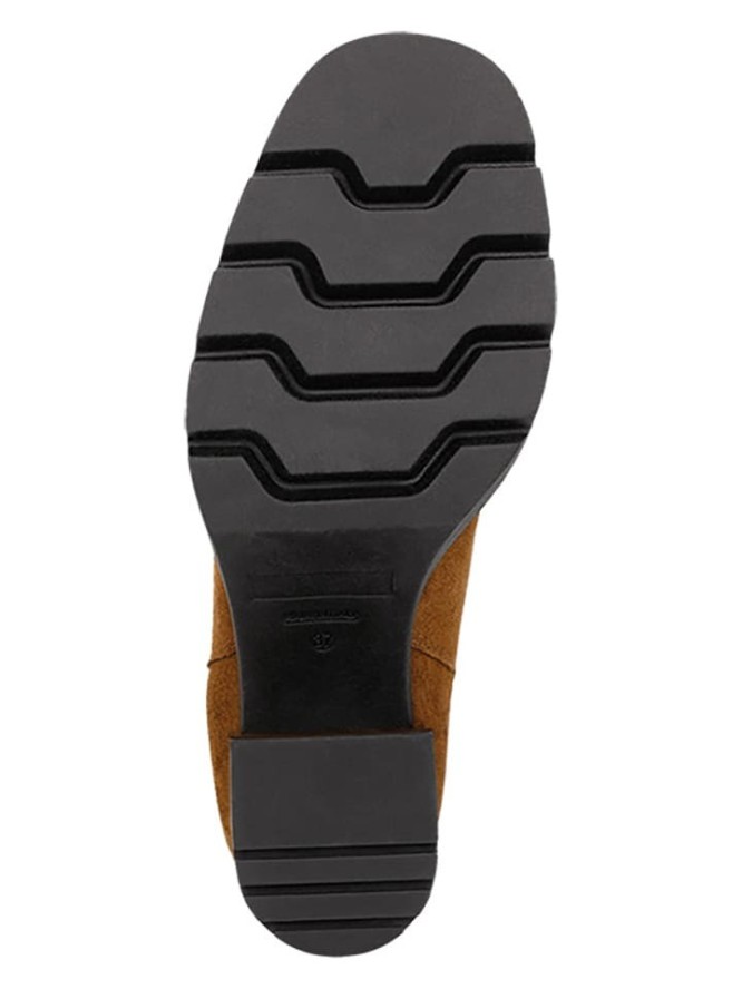 Wojas Skórzane sztyblety w kolorze brązowym rozmiar: 37