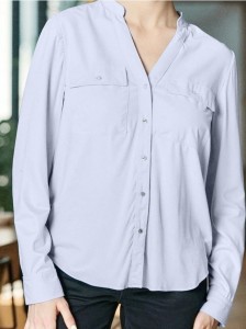 Koszula z długim rękawem - błękitny