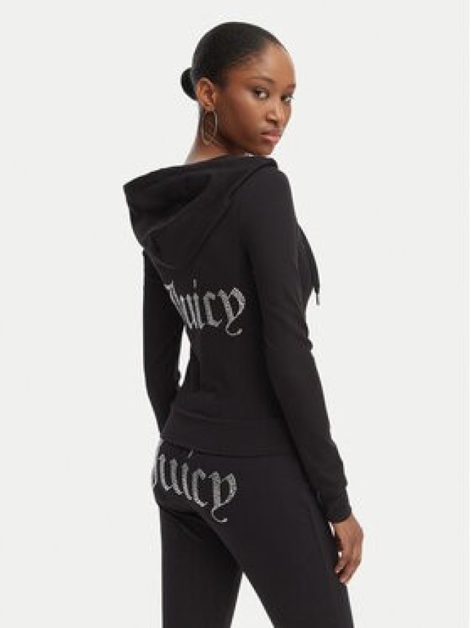 Juicy Couture Bluza Oola JCWAS126306 Czarny Slim Fit