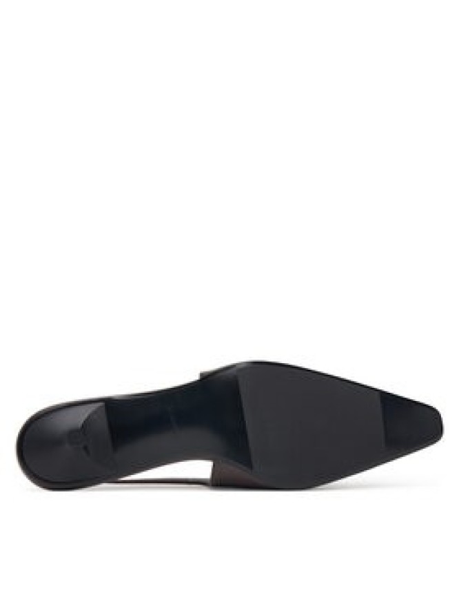 Calvin Klein Czółenka Kitten Heel Pump Sling Hdw HW0HW03168 Czarny