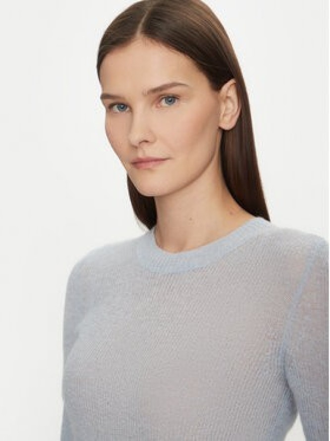 BOSS Sweter 50530718 Błękitny Slim Fit