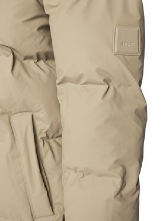 Rains Kurtka zimowa Unisex 15130 Beżowy Regular Fit