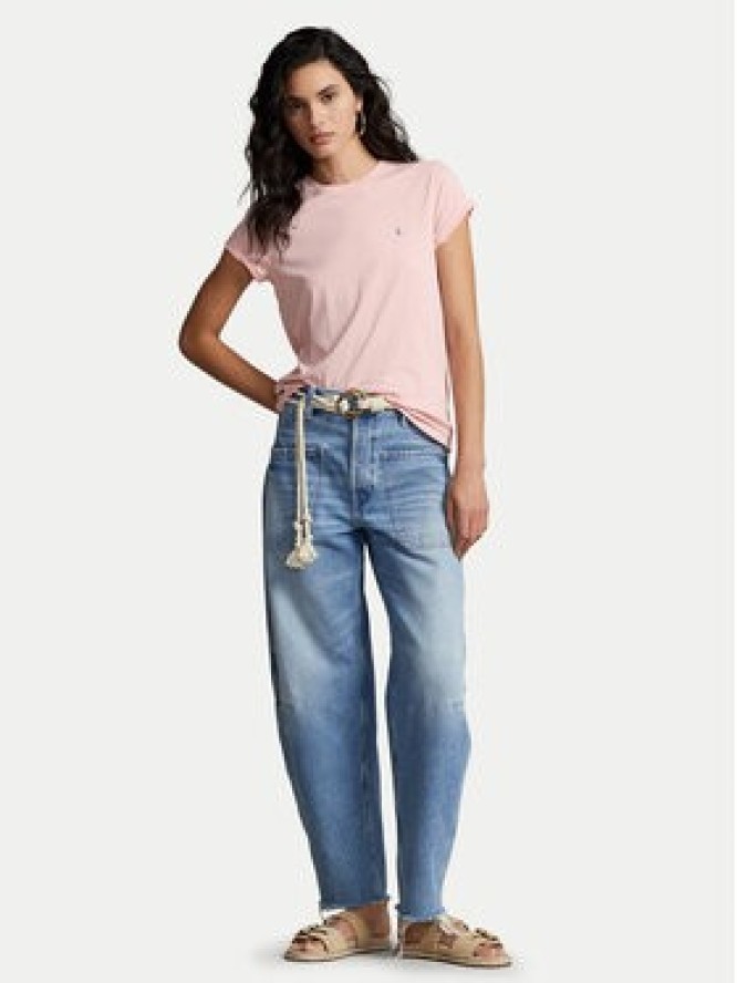 Polo Ralph Lauren T-Shirt 211898698004 Różowy Regular Fit