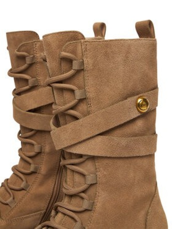 TWINSET Trzewiki 252TGT050 Brązowy