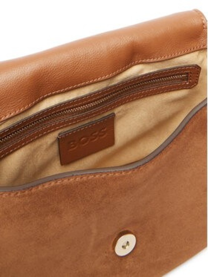 BOSS Torebka Boss Beyond Saddle S 50557963 Brązowy